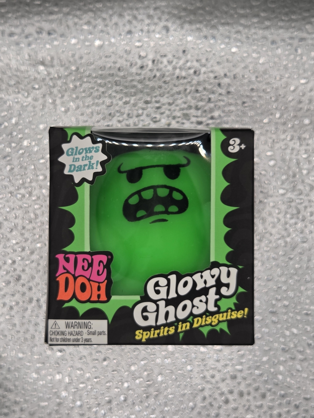 Glowy Ghost - Green Glow-in-the-Dark Stress Toy